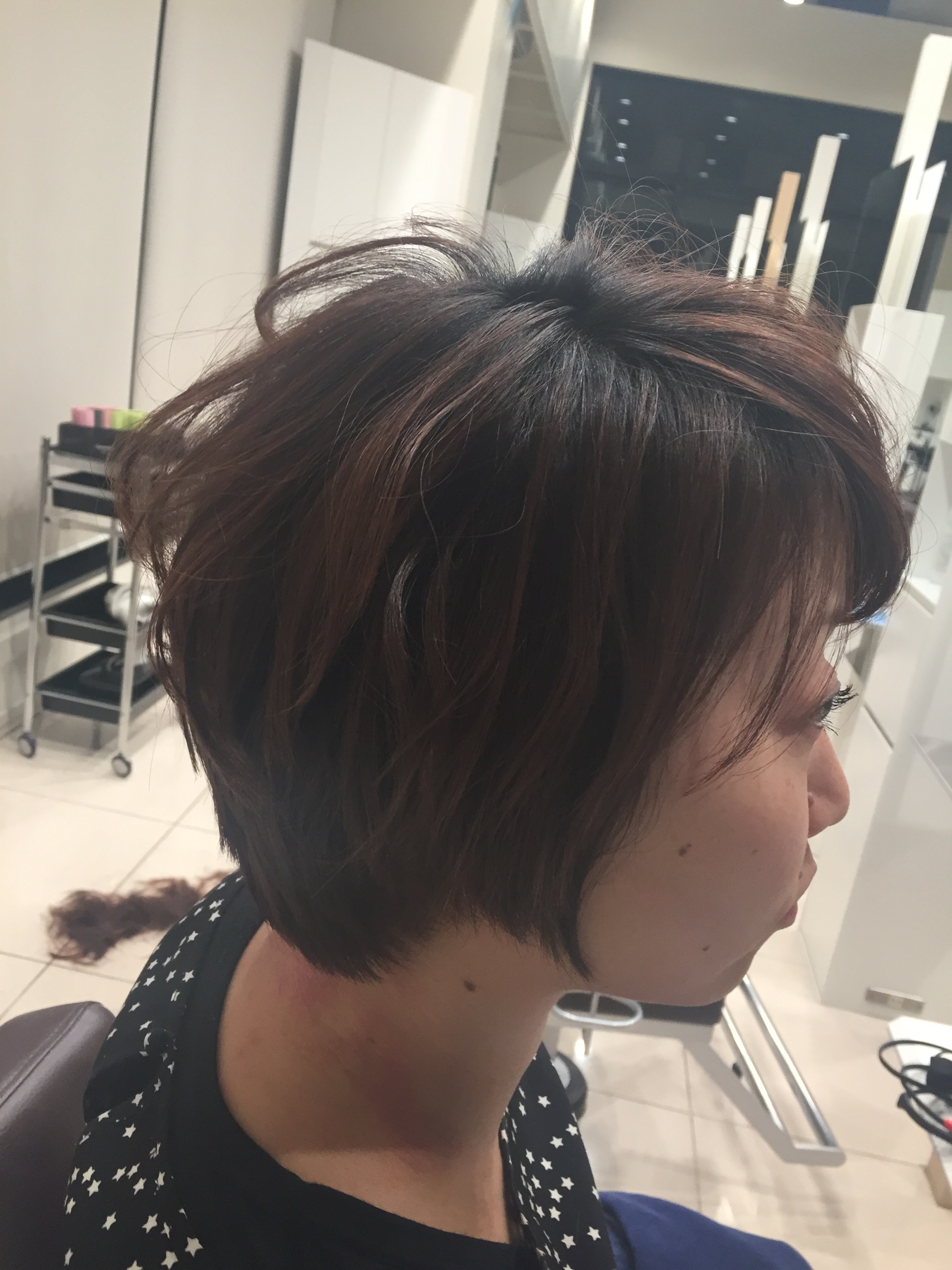 三浦理恵子風ショート Za Za 茗荷谷店 美容院 美容室 ヘアサロンならza Za ザザ