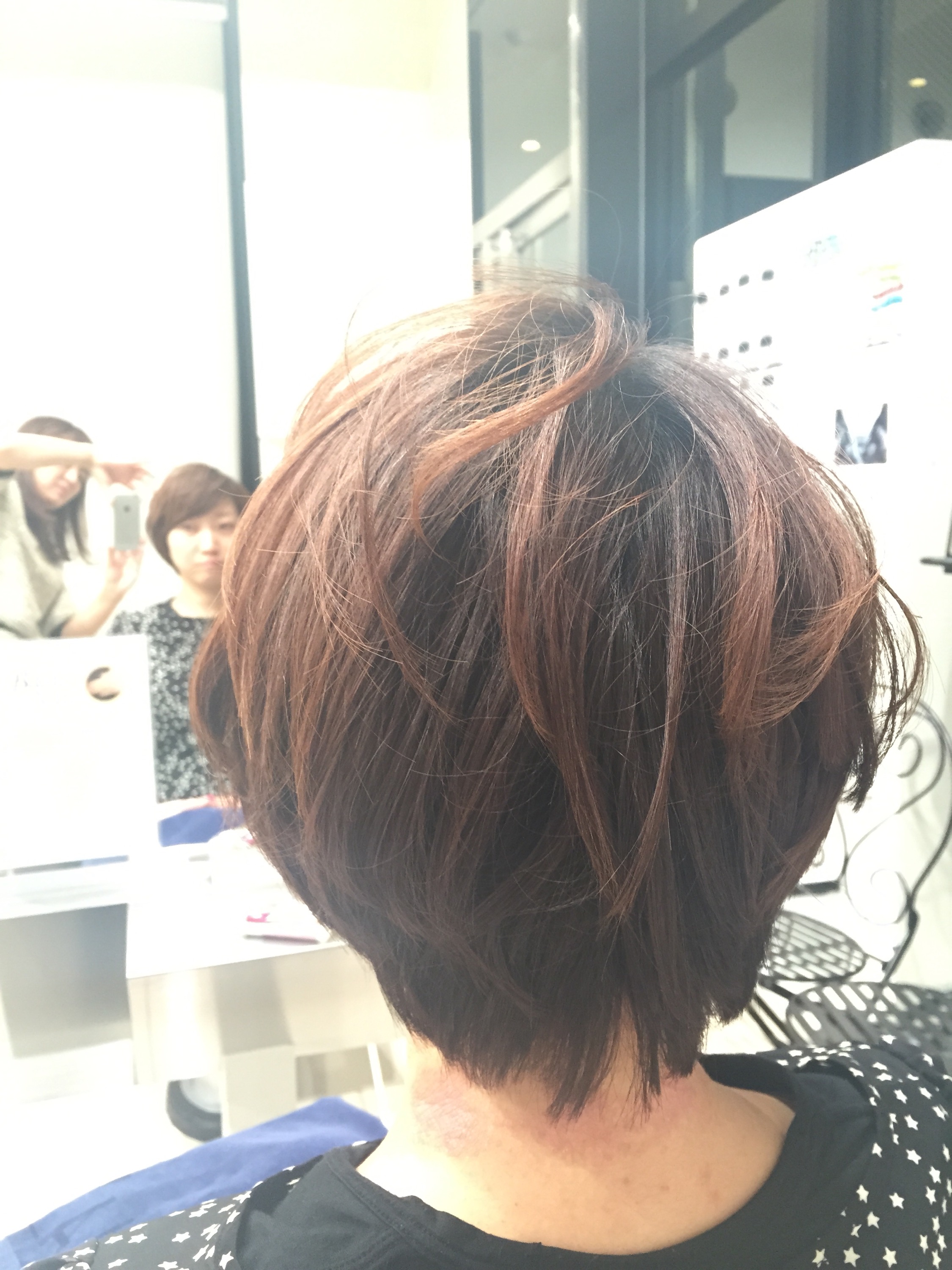 三浦理恵子風ショート Za Za 茗荷谷店 美容院 美容室 ヘアサロンならza Za ザザ