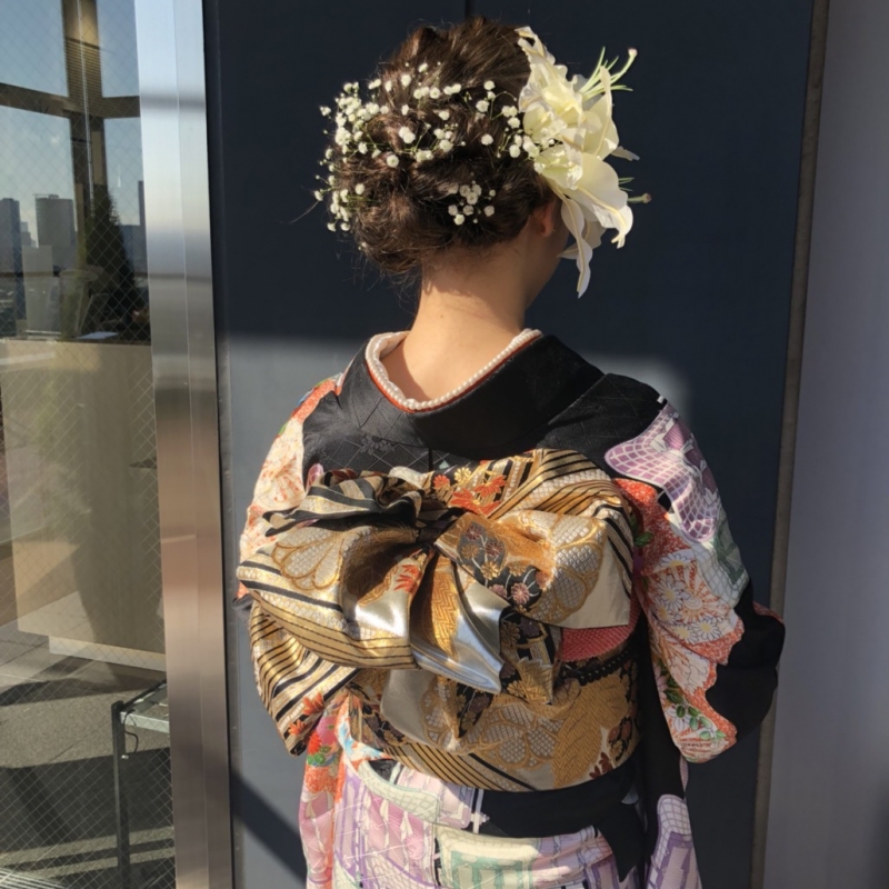 着付けのお話 Za Za 茗荷谷店 美容院 美容室 ヘアサロンならza Za ザザ